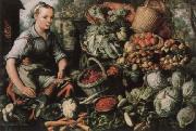 Joachim Beuckelaer Museum national market woman with fruits, Gemuse and Geflugel china oil painting artist